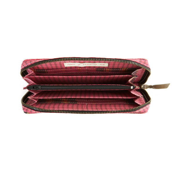 Light Brown Striped Wallet - India