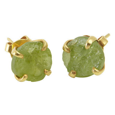 Peridot Studs - Afghanistan